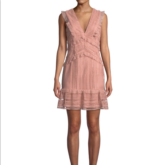 bardot kristen lace dress